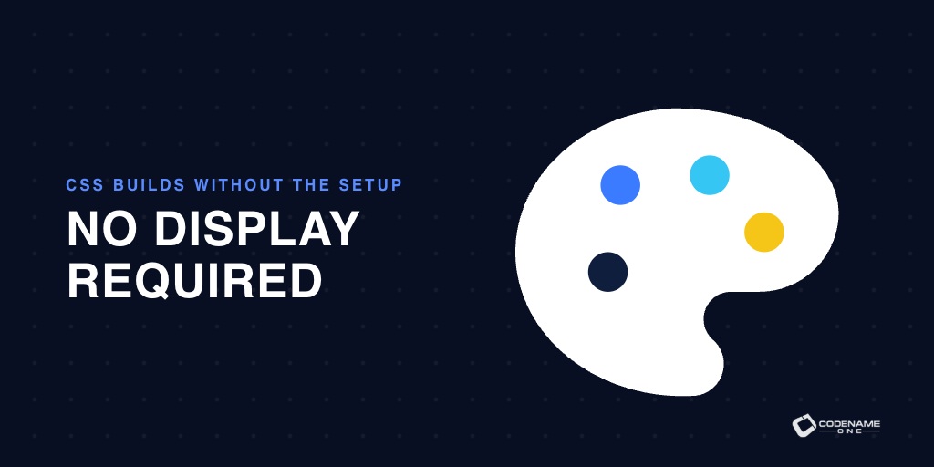 A stylesheet compiles to a theme resource without a display server