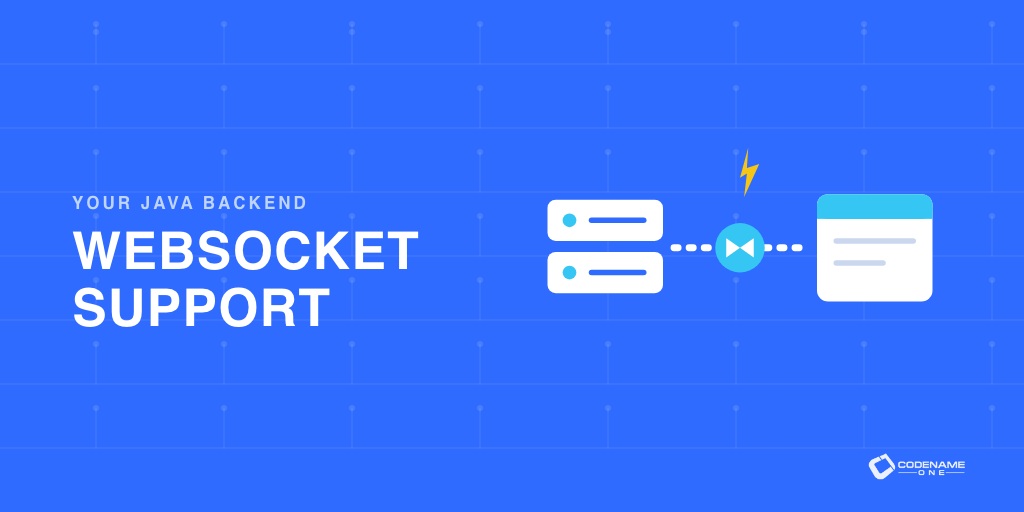 WebSocket support for the Codename One Java backend